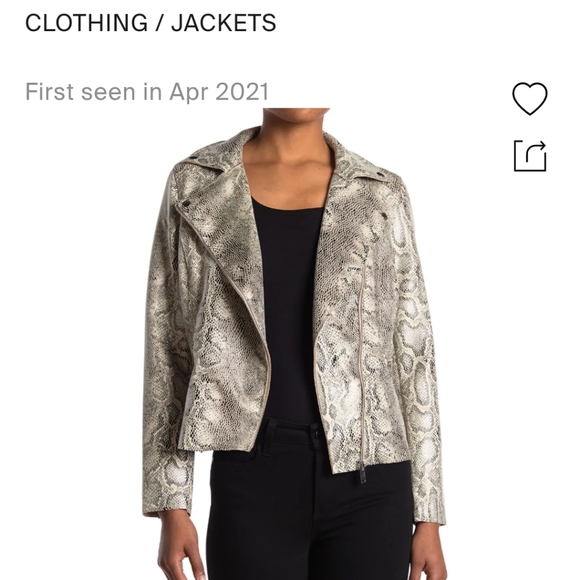 NWT Snake 🐍 Moto Jacket - Picture 10 of 11